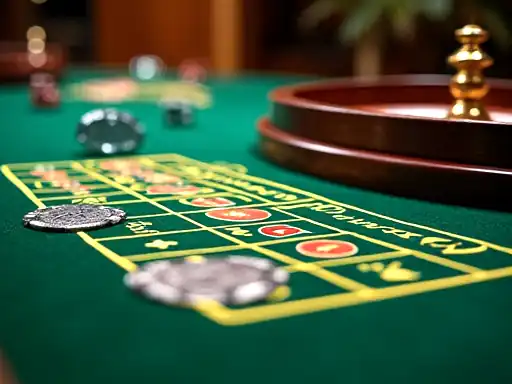 Rocket Casino table and live-style game section